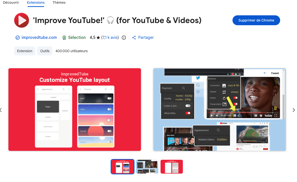 Contributeur d'ImprovedTube project image